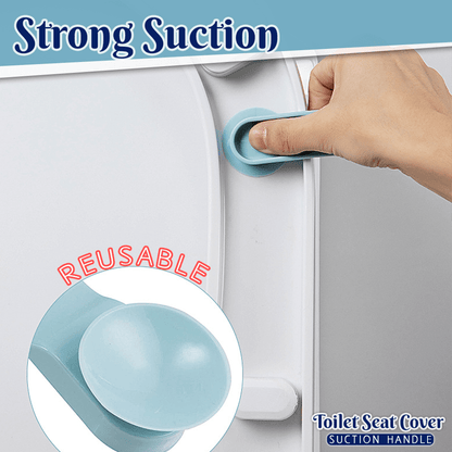 Toilet Seat Cover Suction Handle (2-pcs Set)